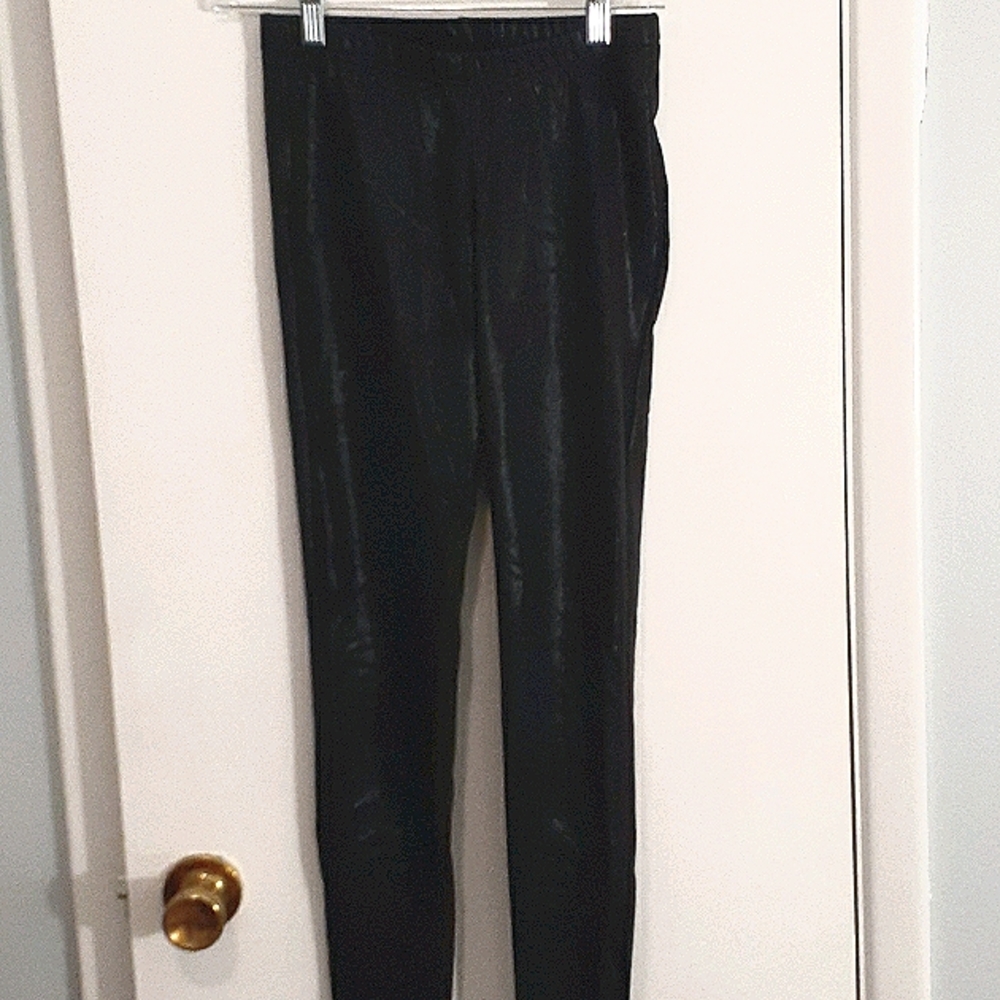 Black sparkly leggings